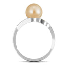 Arisha Jewels-Solitaire South Sea Pearl Bypass Ring